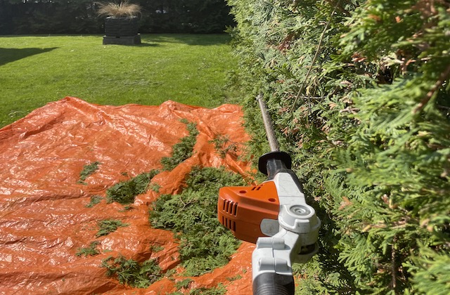 Battery Powered Hedge Trimmer