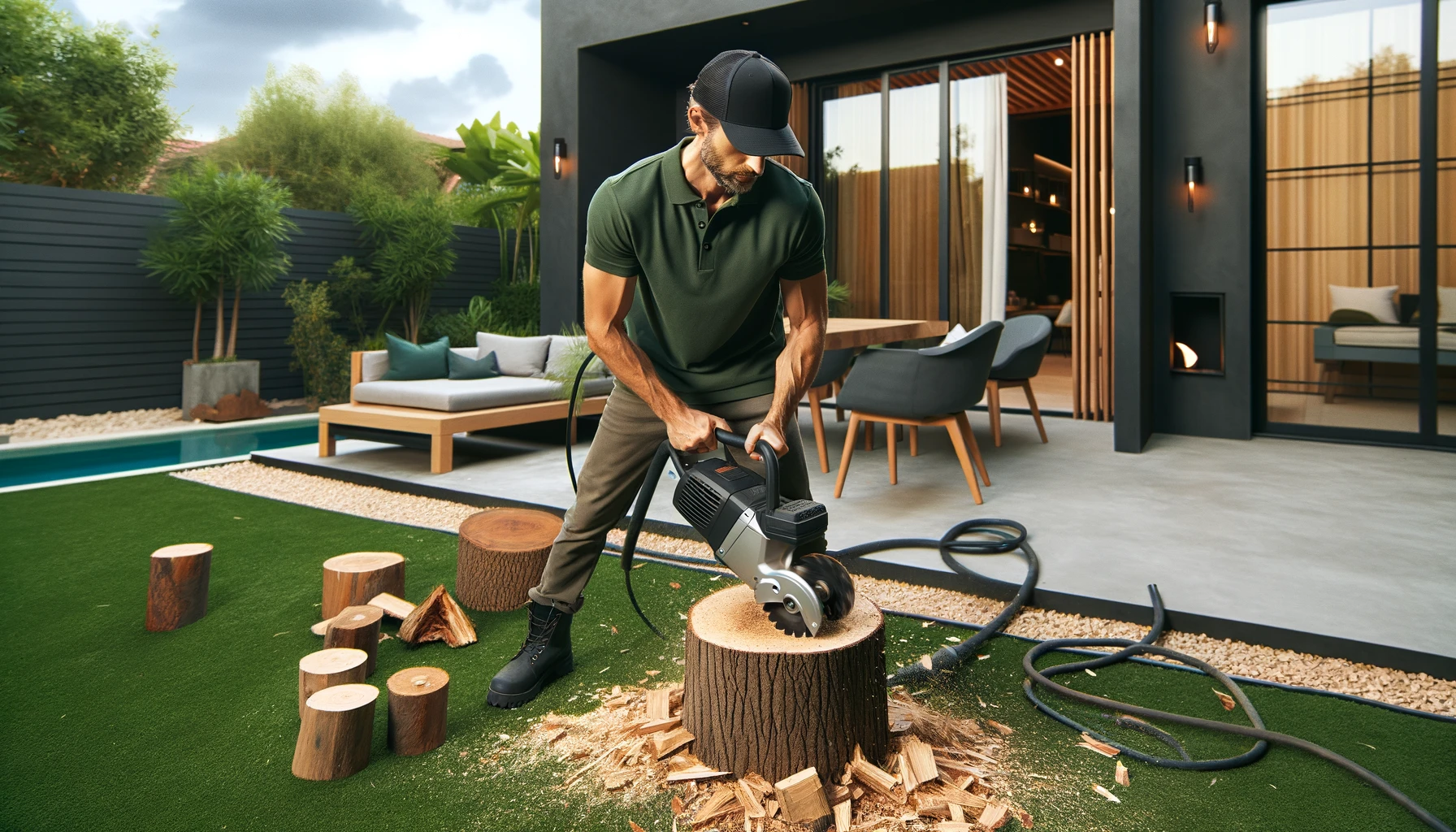 How to Remove a Tree Stump & Transform Your Garden - BeeGreen Landscaping